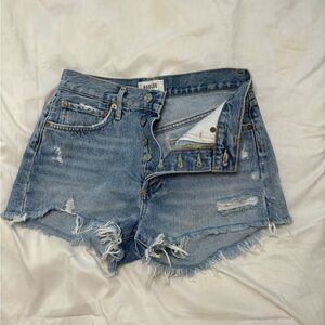 Agolde jean shorts, size 25
